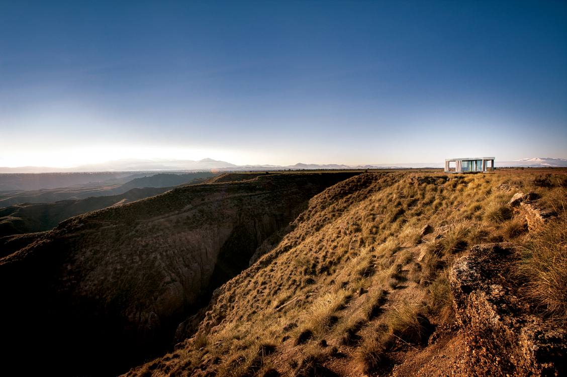 LA CASA DEL DESIERTO TESTA VIDROS EM AMBIENTE EXTREMO